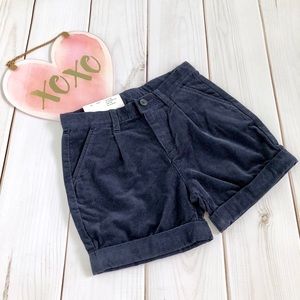 Uniqlo Navy Corduroy Short